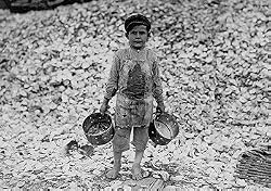 A Child Gathers Oysters, Biloxi, 1911 Photograph - Beautiful 16"x20" Photographic Print from the Library of Congress Collection