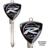 Mazda RX-7 Rotor Key Blank - 1993 thru 2002 - Spirit R
