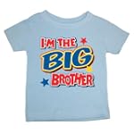 I'm The Big Sister/Little Sister/Big Brother/Little Brother T-Shirts - New Baby Gift (Pink & Blue)