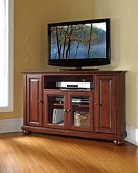 Crosley Furniture KF10006AMA Alexandria Corner TV Stand