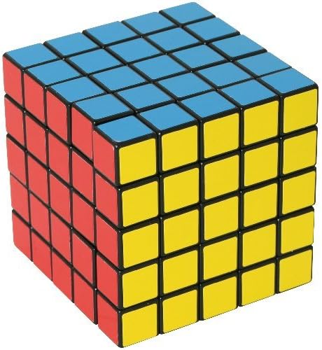 Eastsheen White 5x5x5 Magic Rubik's Cube - with DIY instruction manual by Eastsheen