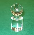 Clear Las Vegas Casino Acrylic Roulette Marker