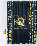 LSU Tigers Bathroom Shower Curtain NCAA College Athletics