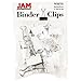 JAM Paper Binder Clips - Medium - 32mm - White Binderclips - 15/pack