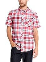 Seventy Seven Camisa Hombre Emb Text Logo (Rojo)