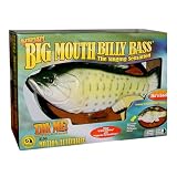 Der absolute Hit! Singender Fisch  Big Mouth Billy Bass   Billy singt für Sie wahlweise  Don't worry, be happy  und  Take me to the river  natürlich in seiner ganz eigenen Version.