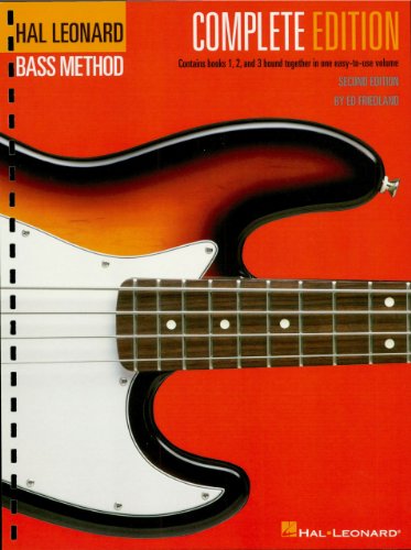 Hal Leonard Electric Bass Method - Complete Edition: Contains Books 1, 2, and 3 in One Easy-to-Use Volume (Hal Leonard Bass Method)
