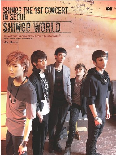 Kpop DVD, SHINEE The 1st Concert in Seoul SHINee WORLD 2 DVD [Region Code : 3] + PHOTOBOOK + Poster (Folded) *New & Sealed* On Sale