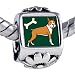 boxer24 - Boxer Dog Bone Beads Pandora Bead Bracelet Compatible