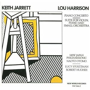 Piano Concerto Suite for Violin Piano Small Orch by Lou Harrison, Keith Jarrett, N Otomo, and R Hughes (Audio CD - 1996)