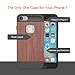 iPhone 7 Case, Slicoo [Nature Series] Light Year Wood Slim Protective Covering Case for iPhone 7 (2016) 4.7 Inch (Rose Wood)