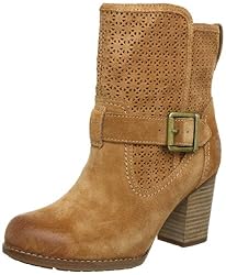 Timberland Rudston FTW EK Mid Perfed 8129R, Damen Stiefel, Braun (Medium Brown Suede), EU 41 (US 9.5)