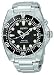 Seiko Men`s SKA371 Kinetic Dive Silver-Tone Watch