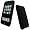 igadgitz Silikon Hülle Schutzhülle Etui Case Tasche in Schwarz mit Reifenprofil-Design für iPod Touch 2G 2. Gen Generation & 3G 3. Gen Generation 8gb 16gb 32gb & 64gb + Display Schutzfolie