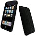igadgitz Silikon H�lle Schutzh�lle Etui Case Tasche in Schwarz mit Reifenprofil-Design f�r iPod Touch 2G 2. Gen Generation & 3G 3. Gen Generation 8gb 16gb 32gb & 64gb + Display Schutzfolie