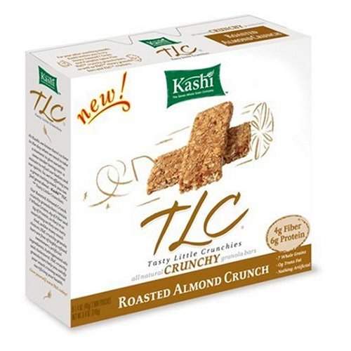 Kashi TLC Natural Crunchy Granola Bar, Roasted Almond Crunch, 6-1.4 Ounce Bars (Pack of 3) by KashiBars