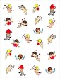 Joby Valentine Nail Sticker - 01