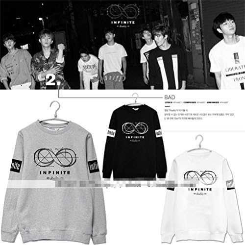 KPOP Infinite Support New Album Reality Sweater Hoya Kim Sunggyu Sweatshirt Unisex Hoodie