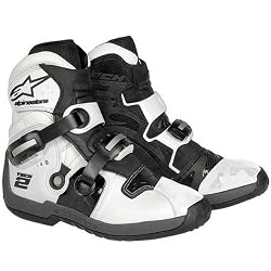Alpinestars Tech 2 Men's Motocross Motorcycle Boots - White