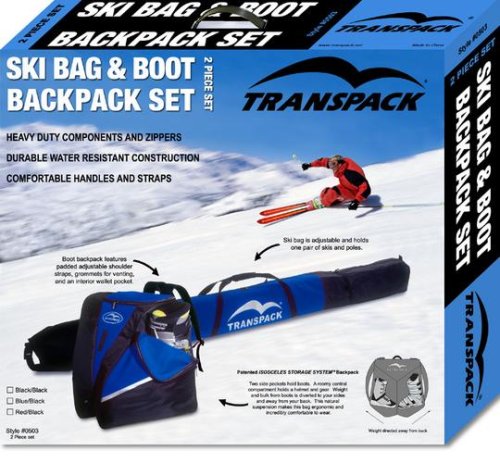 SportingGoods: Transpack Single Ski Bag & Backpack Boxed Set