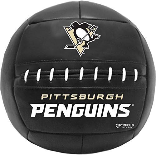 Cirrus Fitness Medicine Ball, NHL Pittsburgh Penguins, 10 lb