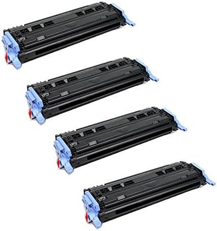 Inktonplus@ Compatible Toner Cartridges HP Q6000A For use in HP Color LaserJet 1600/2600n/2605/2605dn/ 2605dtn；CM1015/1017 MFP CANON LBP- 5000/5100 2,500 Pages (Four Pack)