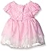 Nannette Little Girls Petal Dress, Pink, 6-9 Months