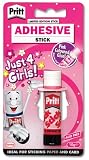 Pritt Pink Stick Glue Solid Washable Non-toxic Standard 10g Ref 4044376