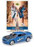 NBA Dodge Charger Gilbert Arenas & Antawn Jamison Trading Card Washington Wizard