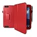 TESCO HUDL 2 Tablet Case - ROCKET RED Case / Cover / Skin with Built-In PropUp Stand (Dual Angle for Viewing & Typing Positions) - designed by G-HUB® exclusively for Tesco Hudl 8.3 inch Tablet (Tesco's second Tablet - Released in 2014) Case includes BONUS: G-HUB ProPen Stylus