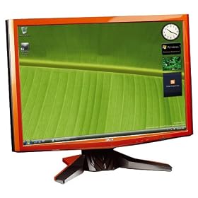 Acer 24-inch Wide LCD TFT Monitor, 2ms Response Time, 50,000:1 Contrast Ratio, DVI + HDMI MPRII