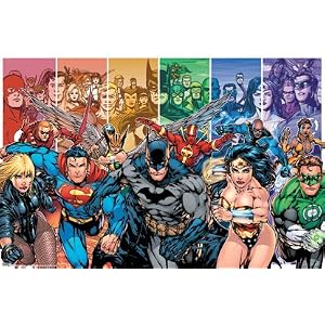 DC Comics (Team) Framed Art Poster print - 24