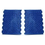 Aqua Products A3016BLPK Flixi-Flap Replacement All Surface Pool Cleaner Brushes, Blue,...