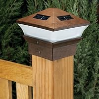 2 Pagoda Solar Post Lights