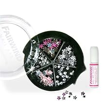 Fairwind - NAIL ART STRASS-STEINE - Inhalt 110 Stk. incl. Spezialkleber