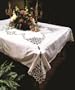 Betenburg Lace Design Tablecloth White 70" Round