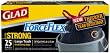 Glad Drawstring ForceFlex Bags, 30 Gallon, 25-Count Bags, (Pack of 6)