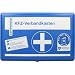 Cartrend 7700126 Verbandkasten "Classic", blau, DIN 13164-B", mit Malteser Erste-Hilfe-Sofortma�nahmen