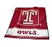 Temple Owls Jacquard Woven Golf Towel