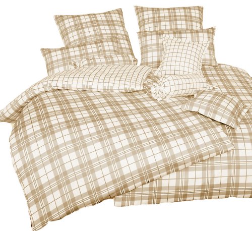 Janine Modell 3920/27 Design Mako-Satin Bettw&auml;sche Gr&ouml;&szlig;e 155/220 und 80/80 cm Preisvergleich