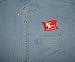 Adult M Long Sleeve Denim Shirt Ann Arbor Logo [den77]