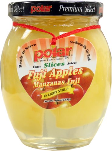 Sliced Fuji Apples in Jar by MW Polar Foods