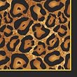 Cocktail Napkin, Leopard