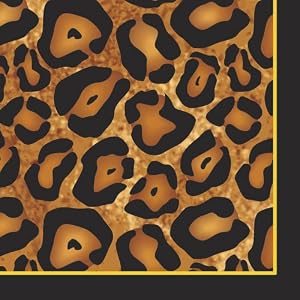 Cocktail Napkin, Leopard