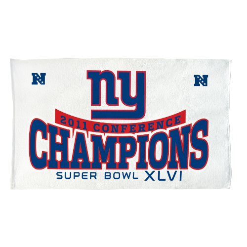 NFL New York Giants 2011 NFC Conference Champions Locker Room Towel