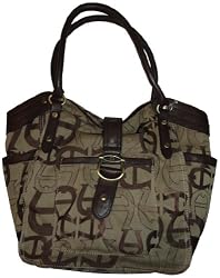 Women's Etienne Aigner Purse Handbag Ryder Collection Camel