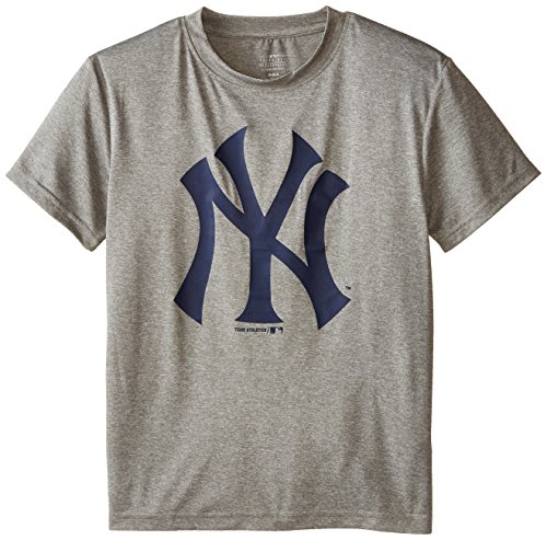 MLB Youth Boys Phantom Heathered Short Sleeve Tee
