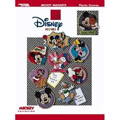 Mickey Unlimited -- Magnets In Plastic Canvas (Leisure Arts #1870)