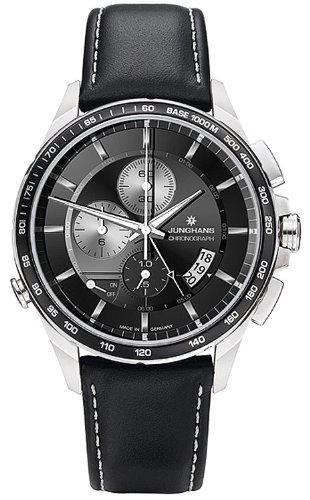 Junghans Mega Herrenarmbanduhr ANYTIME Racer Quarz Chronograph 041/4890.00