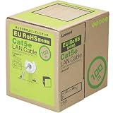 エレコム EU RoHS指令準拠 CAT5E対応 LANケーブル 100m/リール巻(ライトグレー) LD-CT/LG100/RSの画像